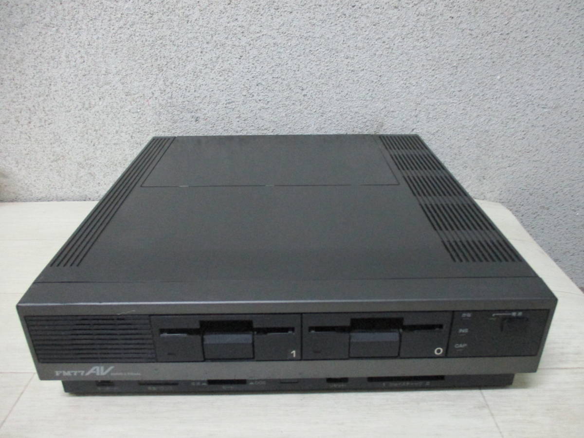 富士通 FUJITSU FM77AV-2 旧型PC ジャンクの画像1