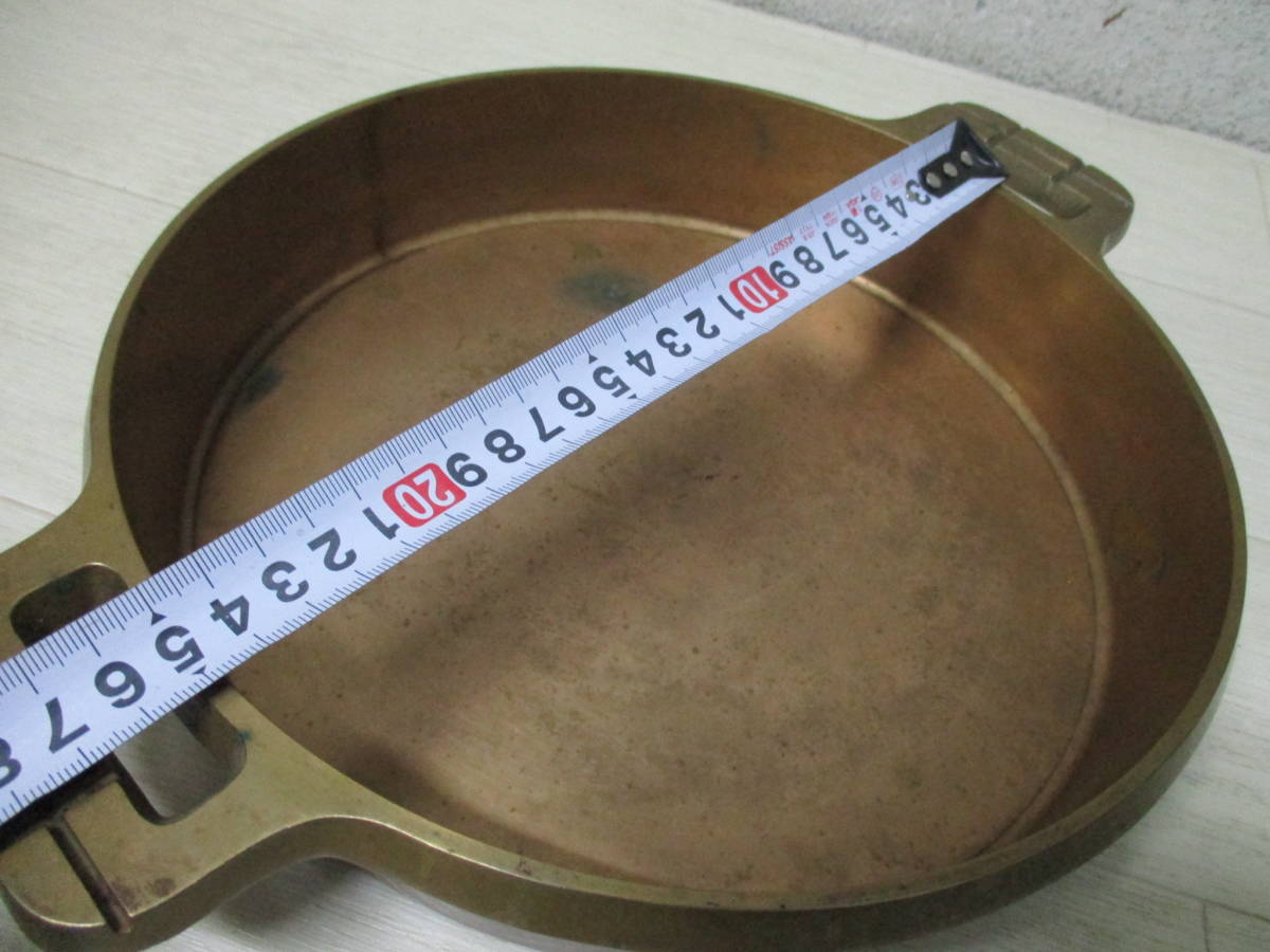 両手鍋 手付 銅鍋 25cm すき焼き_画像3