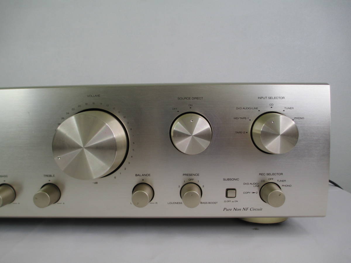 A-4【中古】 SANSUI.　インテグレートッドアンプ　AU-405　プリメインアンプ_画像5