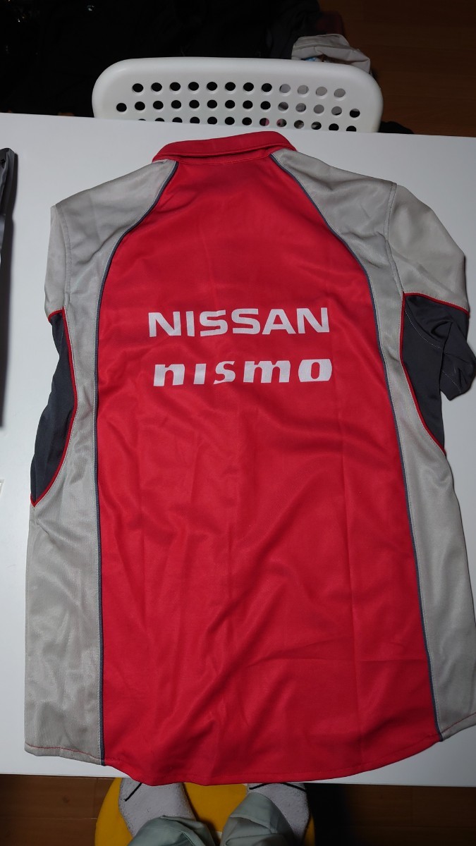 支給品 日産 NISMO スタッフ　メカニック　ポロシャツ　サイズM 半袖 GT-R スーパーGT 