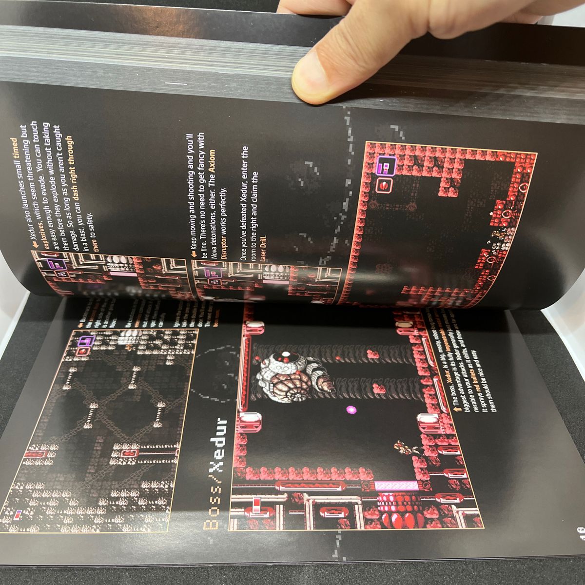 axiom verge 1&2 公式攻略本