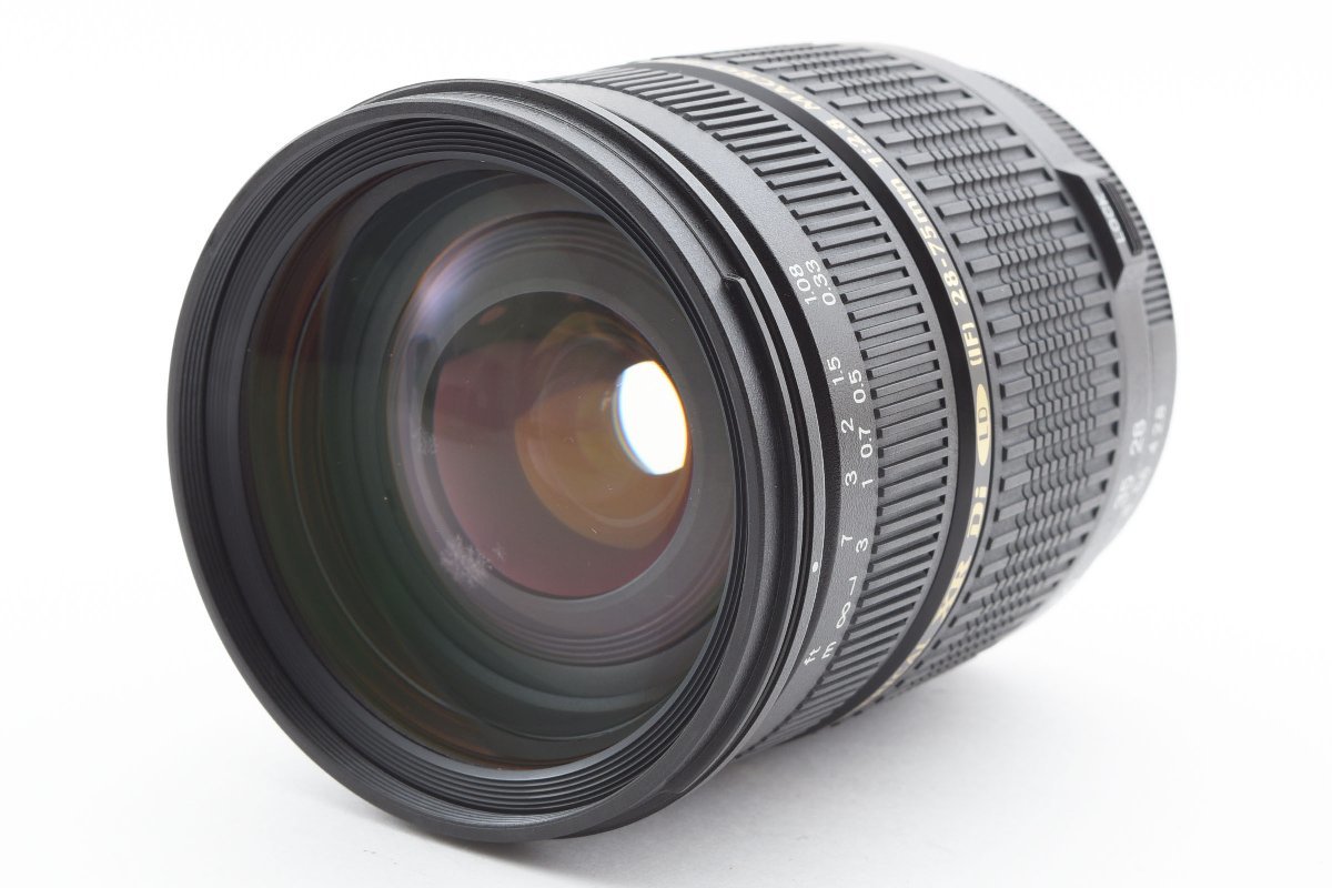 Tamron SP AF 28-75mm f/2.8 XR Di LD IF Macro マクロ A09 Pentax Kマウント [美品・現状品] レンズフード付き_画像2