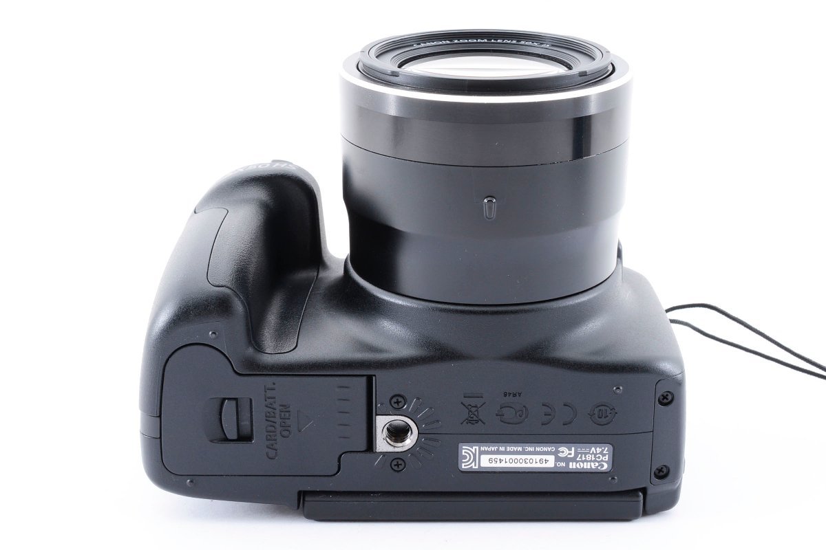 Canon PowerShot SX50 HS 1210万画素 ブラック パワーショット 光学ズーム50倍 バリアングル液晶 [美品] ケース 充電器 バッテリー付き_画像7