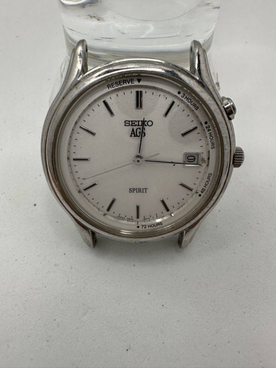 【SEIKO 】腕時計 文字盤のみ　AGS SPIRIT 5M22-6A10 中古品　70-6_画像1