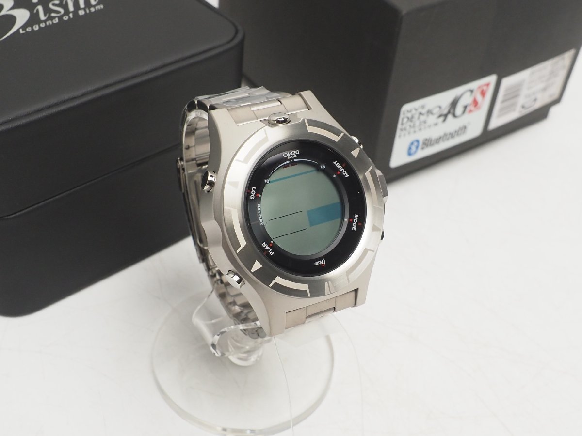 Bism ビーイズム DIVE DEMO SOLIS ダイブデモ ソリス チタンボディ Titanium 4G TypeE ダイブコンピュータ DD3901T[S56913]_画像1