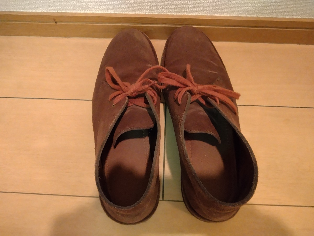 メンズ スエード ブーツ 靴　27.5cm 茶色　ブラウン　男性用 _画像4