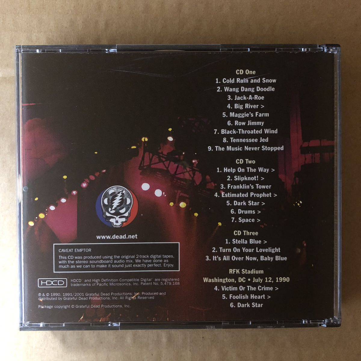 C12 中古CD グレイトフルデッド Grateful Dead To View From The Vault II_画像2