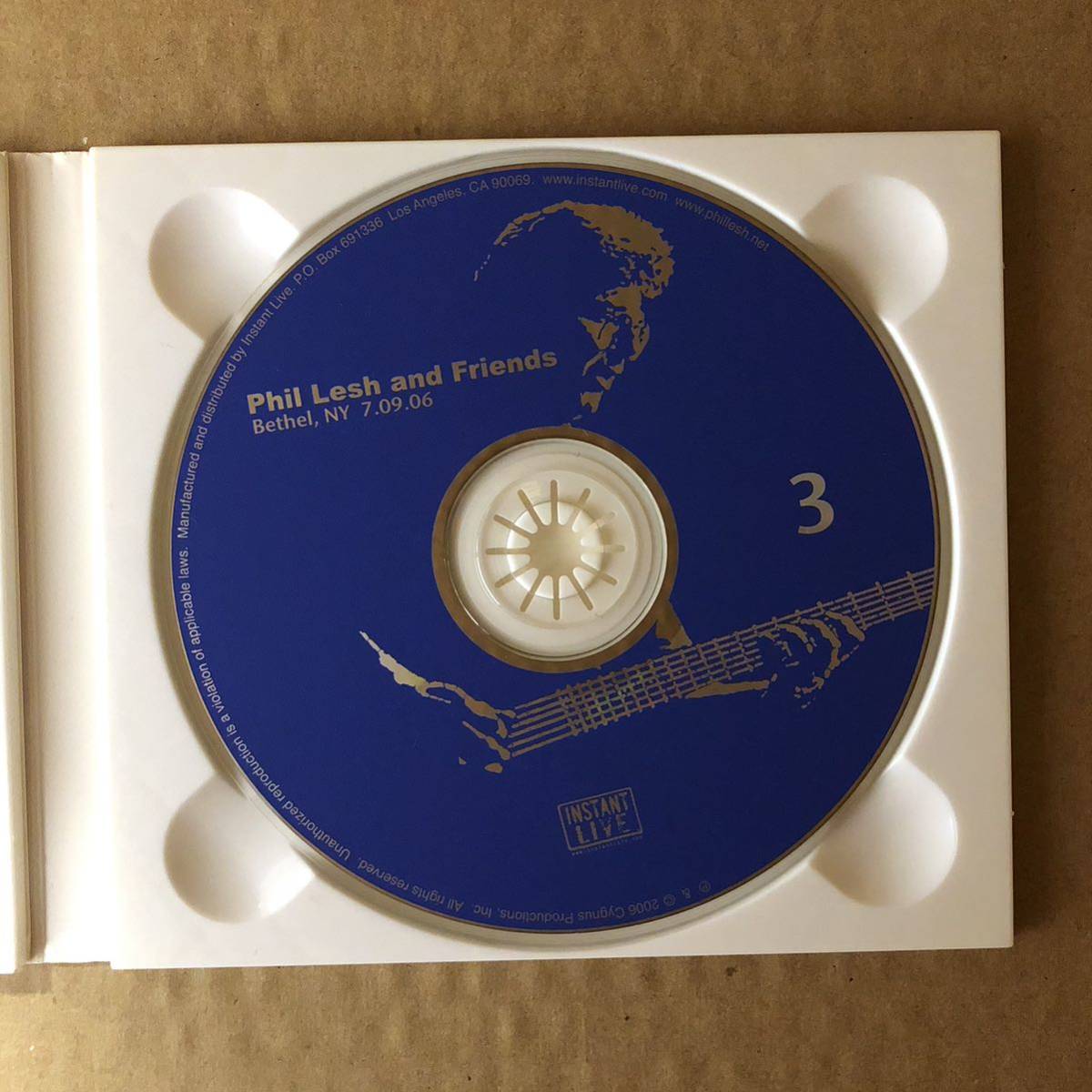C12 中古CD フィル・レッシュ&フレンズ インスタントライブ instant live Phil Lesh And Friends Bethel, NY 7.09.06_画像5