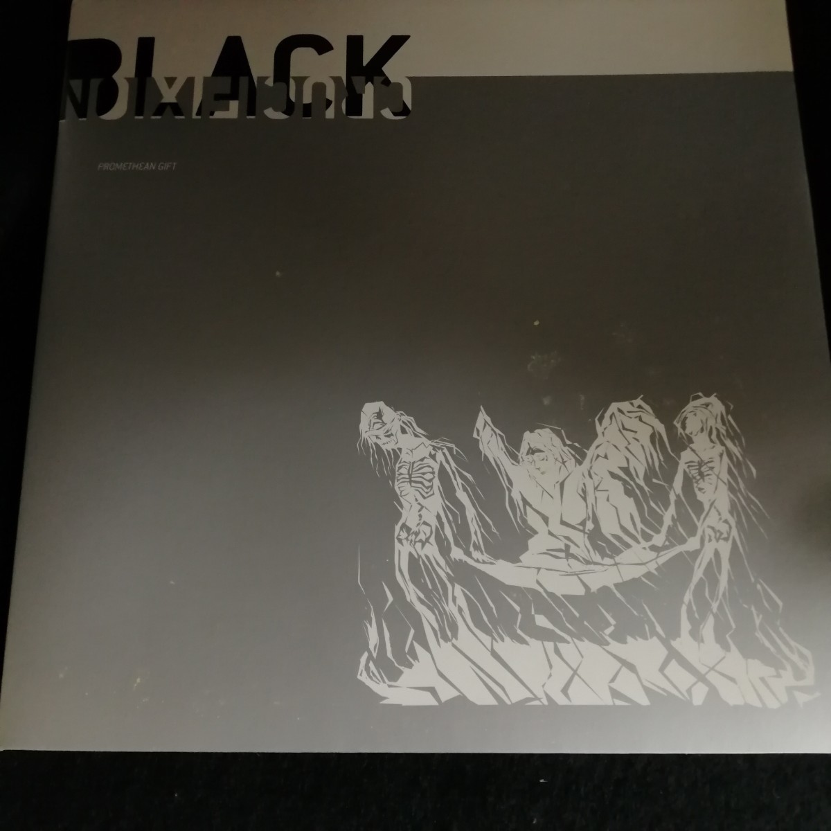 C12 中古LP 中古レコード　BLACK CEUCIFIXION promethean gift SSR006　オランダ盤　フィンランド　ブラックメタル　_画像1