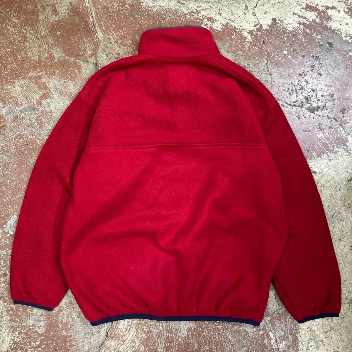 jackwolfskin Jack Wolfskin half snap fleece red polartec.g1