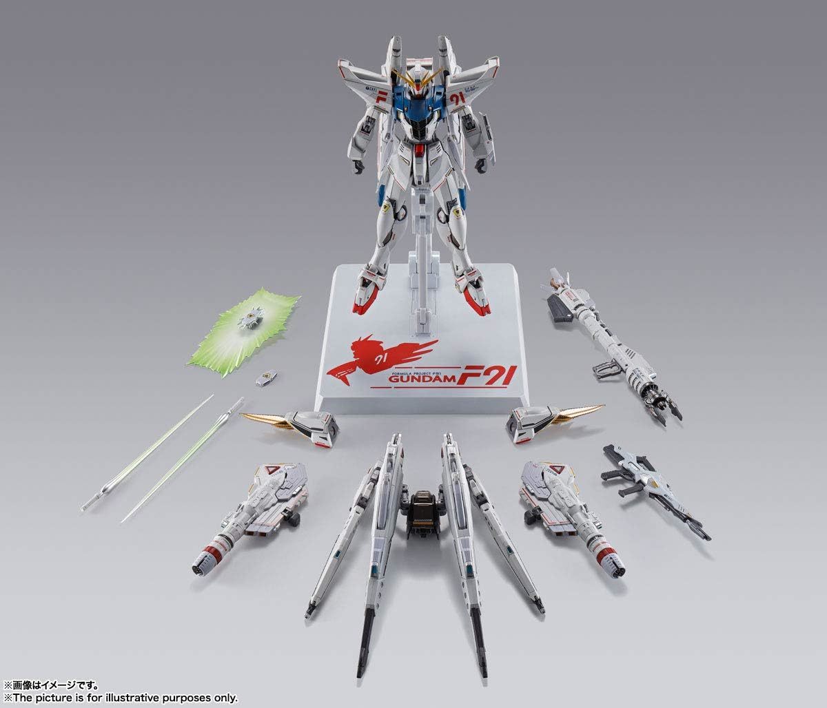 METALBUILD ガンダム F91 CHRONICLE WHITE Ver. 新品 未開封_画像7