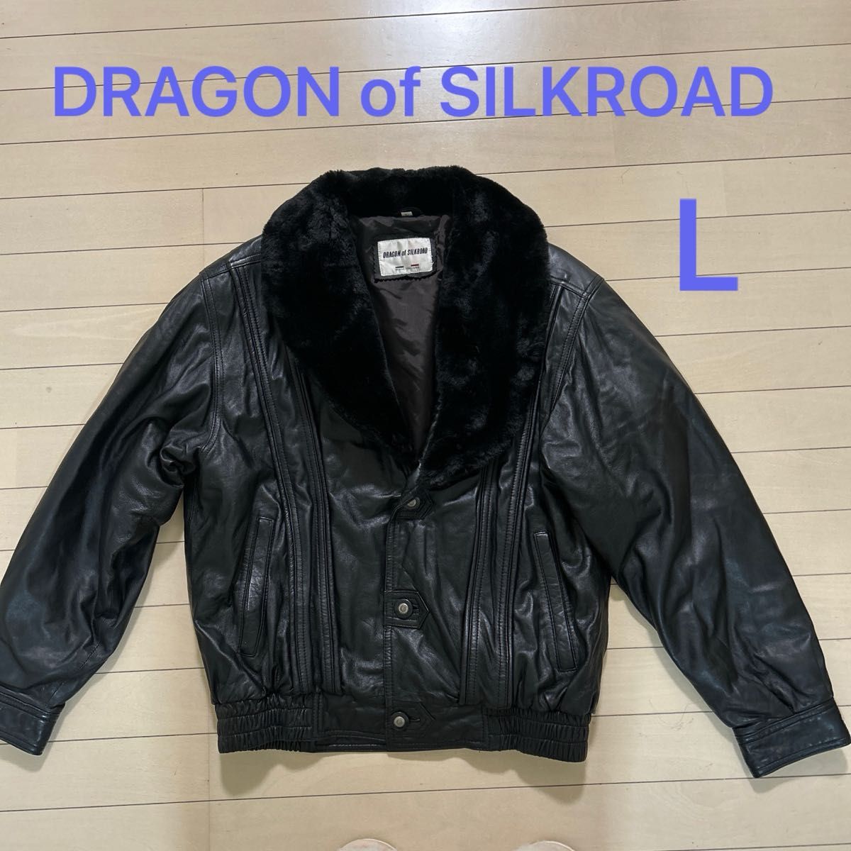 DRAGON of SILKROAD ラムレザージャケット 羊革 赤/RW310 DRAGON of SILKROAD ラムレザージャケット 羊革 赤/RW310
