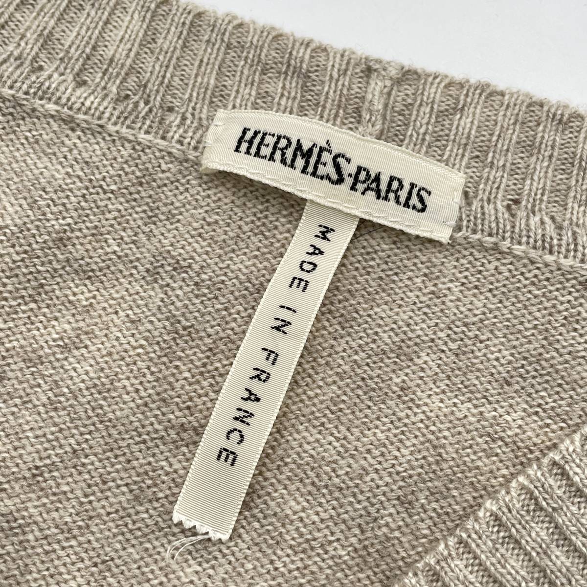 HERMES by Martin Margiela エルメス マルタン マルジェラ期 シルク カーディガン size 不明_画像10