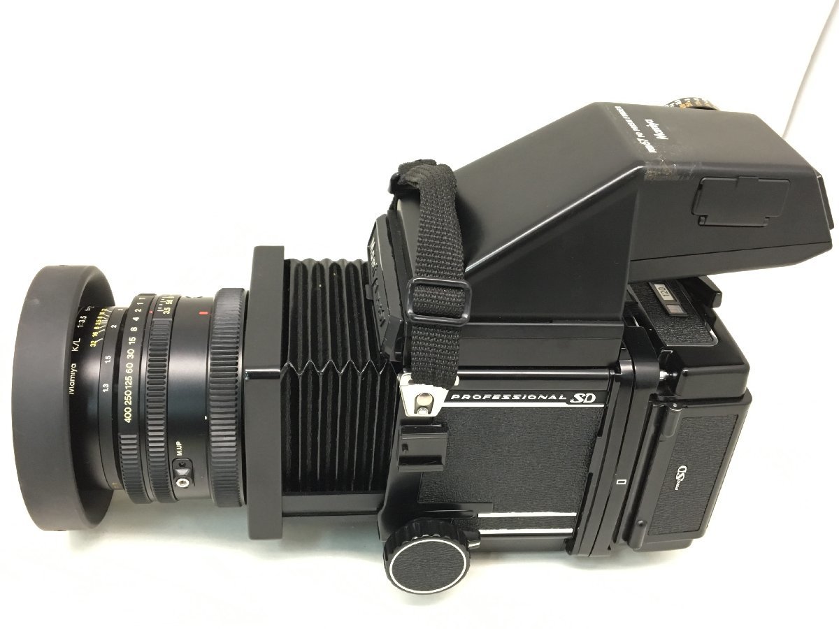 Mamiya RB67 PRO SD / K/L 1:3.5 f=127mm L 中判カメラ 付属品付き ジャンク 中古【UW120024】_画像5