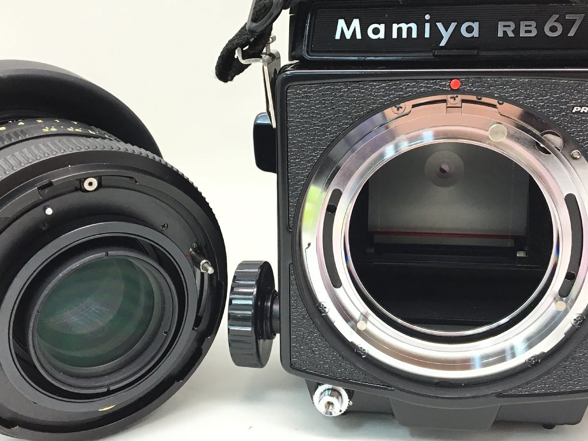 Mamiya RB67 PRO SD / K/L 1:3.5 f=127mm L 中判カメラ 付属品付き ジャンク 中古【UW120024】_画像4