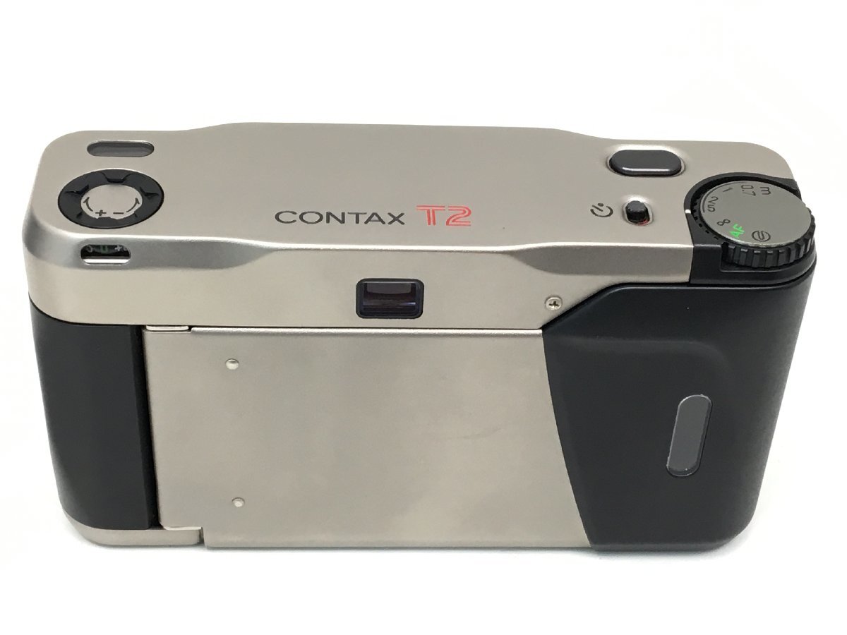 CONTAX コンタックス T2 Carl Zeiss Sonnar 2.8/38 T＊ レンジファインダー データバック付き ジャンク 中古【UW120020】_画像3