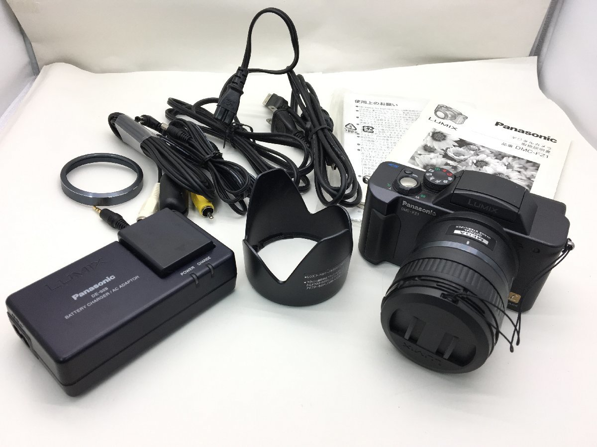Panasonic LUMIX DMC-FZ1/ コンパクト デジタルカメラ 付属品付き ジャンク 中古【UW120100】_画像1