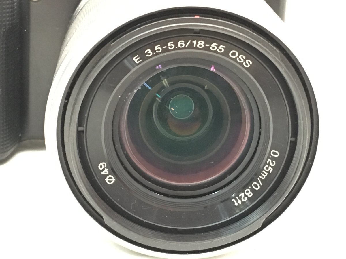 Sony a NEX-5 デジタル ミラーレス 一眼レフカメラ 通電確認済み ジャンク 中古【UW120139】_画像2