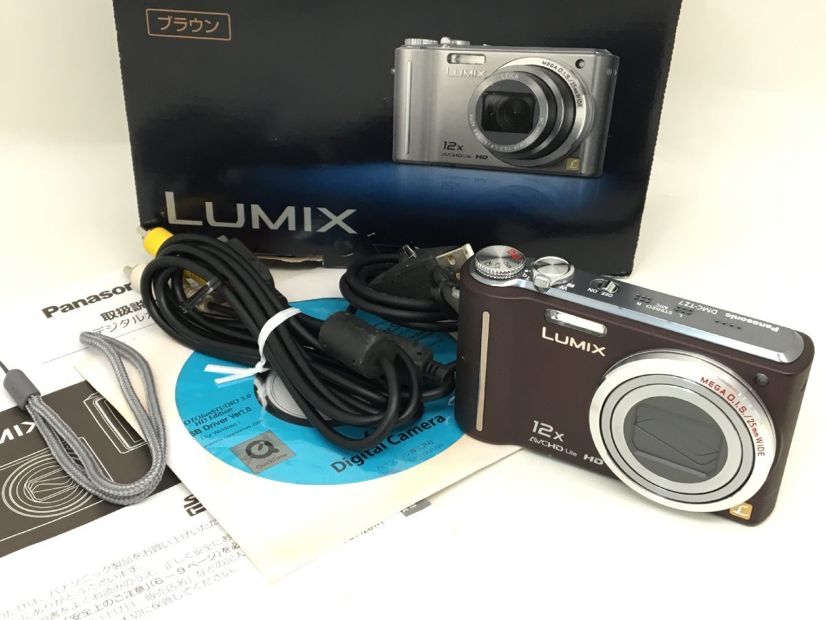 Panasonic LUMIX DMC-TZ7 コンパクト デジタルカメラ ジャンク 中古【UW120613】_画像1