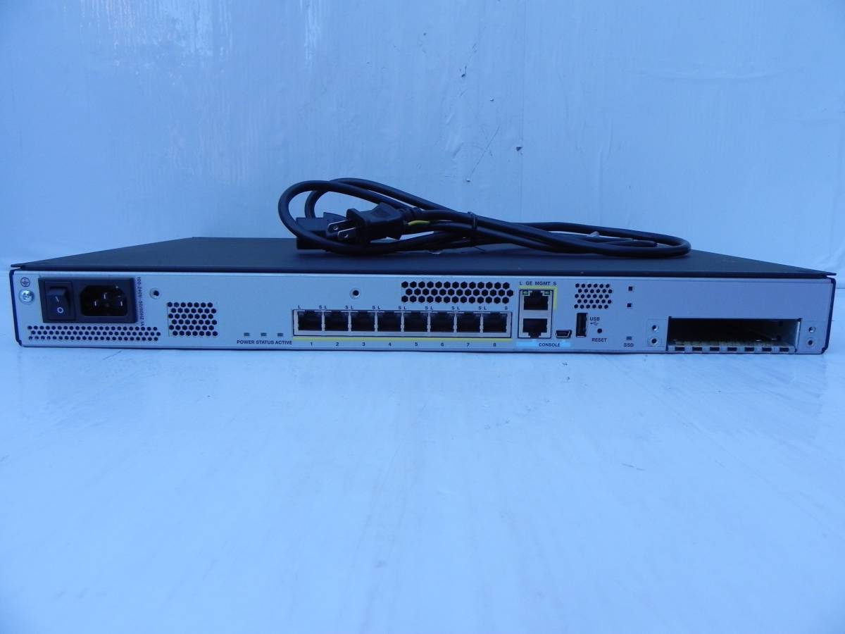 D0782(6) Y L CISCO/シスコ ASA 5500-X シリーズ ファイアウォール ASA 5516-X_画像5