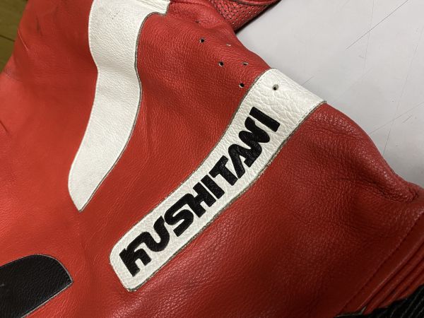 KUSHITANI Kushitani racing coverall /lai DIN g suit leather coverall /