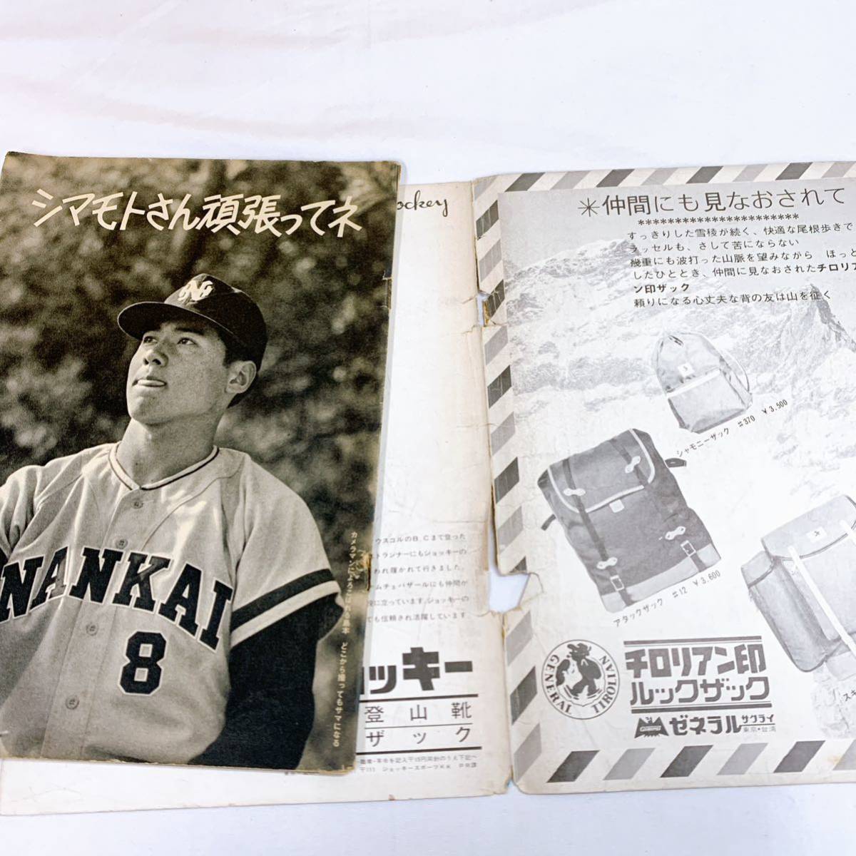K5-T12/23 週刊ベースボール 3月1日　71年プロ野球 選手写真名鑑　_画像4