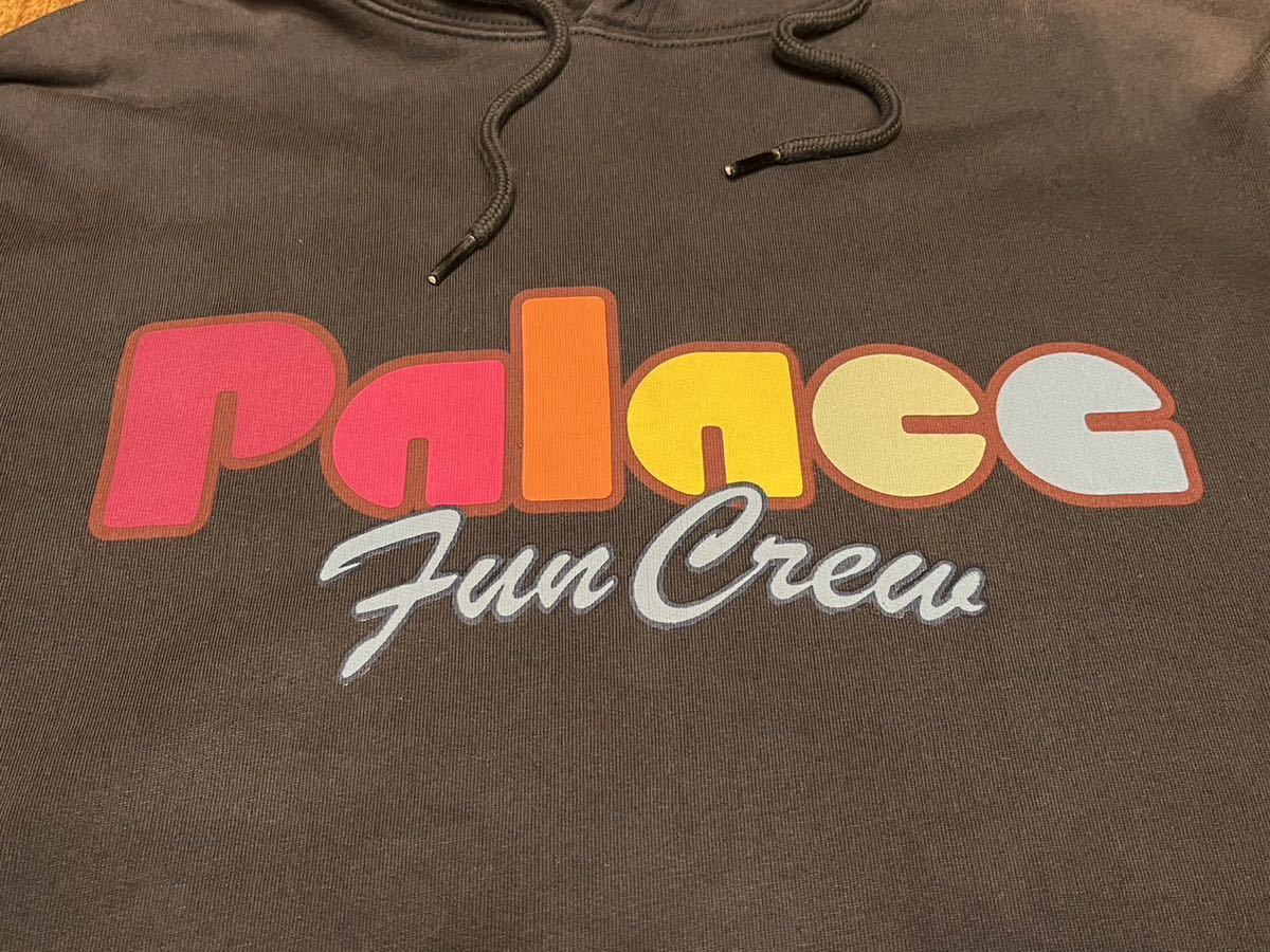 中古 Lサイズ Palace Skateboards Fun Hood パーカー　フーディー supreme　ネイビー シュプリーム　パレス　スケートボード_画像2