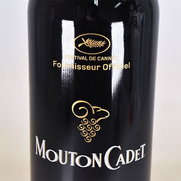 1円～★ムートン カデ ルージュ 赤 ＊ボトルカバー付 ※ 750ml 12.5% ボルドー バロン フィリップ ド ロートシルト MOUTON CADET L100266_画像2