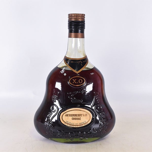 1円～★ジャズ ヘネシー XO クリアラベル グリーンボトル ※ 700ml コニャック JA'S HENNESSY L170791_画像1