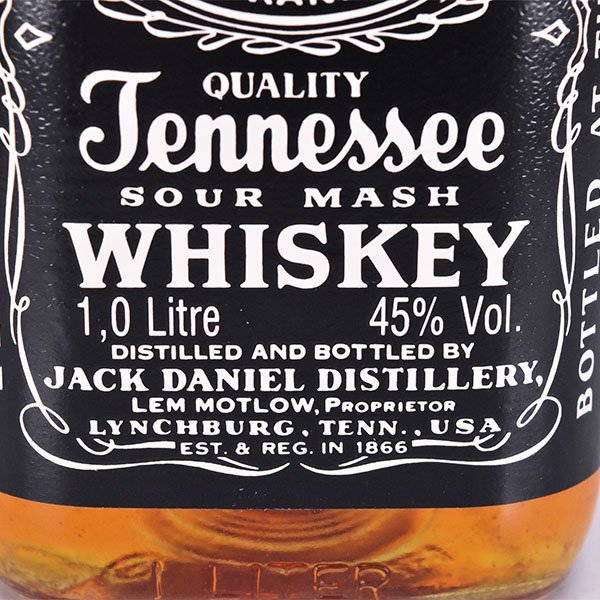 1円～★ジャック ダニエル オールド No.7 ＊箱付 ※ 1000ml 45% テネシーウイスキー JACK DANIEL'S OLD L170496_画像8