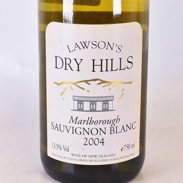 ★ローソンズ ドライ ヒルズ ソーヴィニヨン ブラン 2004年 白 750ml 13.5% ニュージーランド Lawson's Dry Hills L170853_画像1