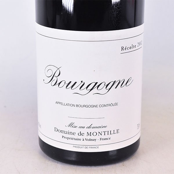 1円～★ドメーヌ ド モンティーユ ブルゴーニュ 2002年 赤 750ml 12% DOMAINE DE MONTILLE L240676_画像1