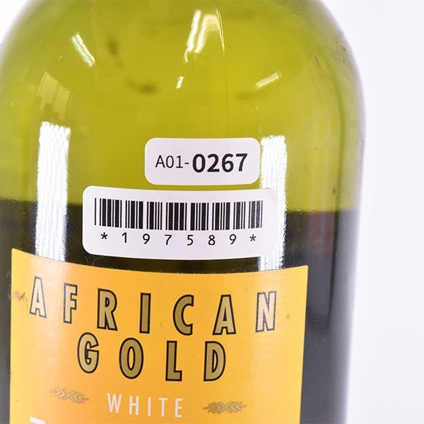 ★アフリカン ゴールド 白 750ml 12% 南アフリカ AFRICAN GOLD A010267_画像9
