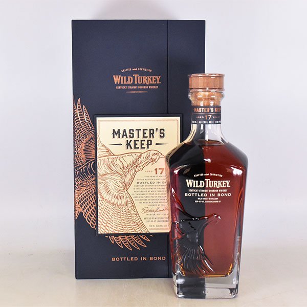 1円～★ワイルド ターキー 17年 マスターズ キープ ボトルド イン ボンド ＊箱付 750ml 50% バーボン WILD TURKEY A010232_画像1