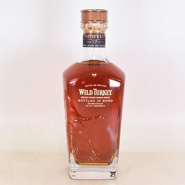 1円～★ワイルド ターキー 17年 マスターズ キープ ボトルド イン ボンド ＊箱付 750ml 50% バーボン WILD TURKEY A010228_画像2