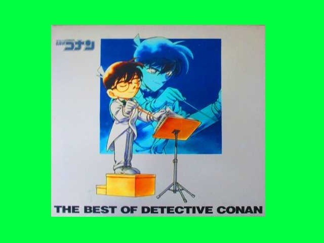アニメCD　名探偵コナン テーマ曲集 -THE BEST OF DETECTIVE CONAN-　CD＝やや傷あり　ケース＝やや傷・汚れ有り_画像1