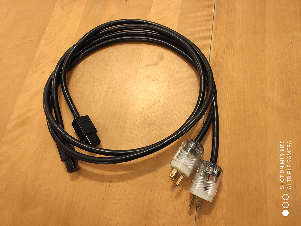電源ケーブル 2本セット 定番仕様(マリンコホスピタルグレード & BELDEN19364 & ドイツK+B社 ICEプラグ) 約150cm