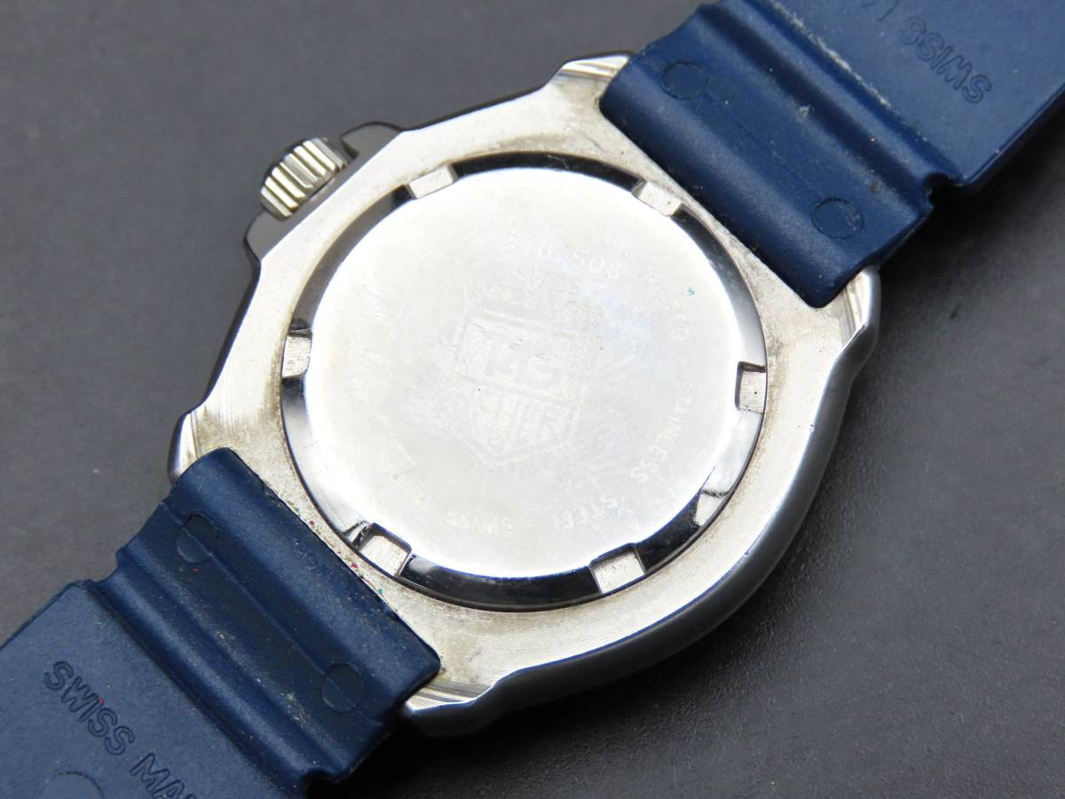 1円～! 山 ジャンク 稼働品含む TAG HEUER タグホイヤー フォーミュラ1等 まとめ売り 2点セット クォーツ レディース 腕時計 TTKLG3546_画像4