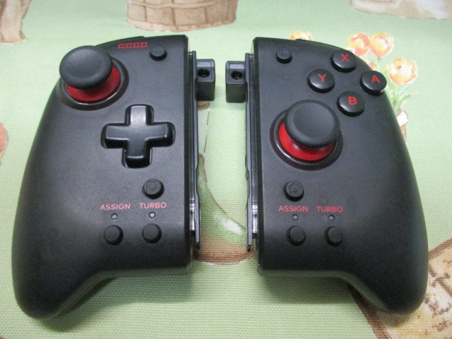 Nintendo Switch ニンテンドースイッチ HAC-001 本体 + HORIコントローラー + ドッグ_画像7