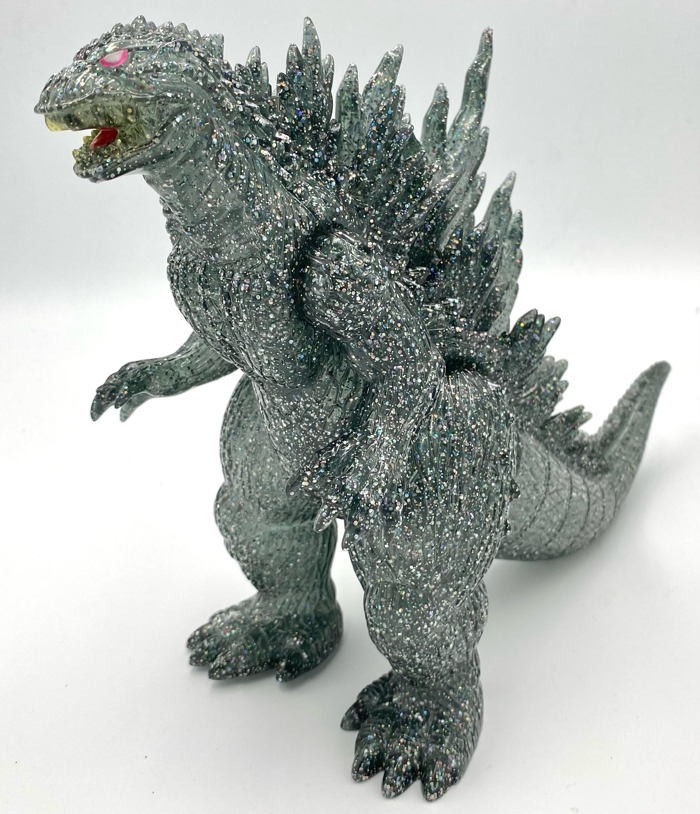 ゴジラ 2000 ミレニアム ミレゴジ 350 サイズ XmasナイトカラーVer.マルサン GODZILLA MILLENIUM ソフビ sofvi MARUSAN_画像1