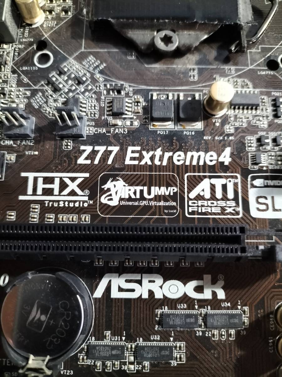 ★ASRock Z77 Extreme4 LGA1155 Ｚ77 ATX●マザーボードの画像3