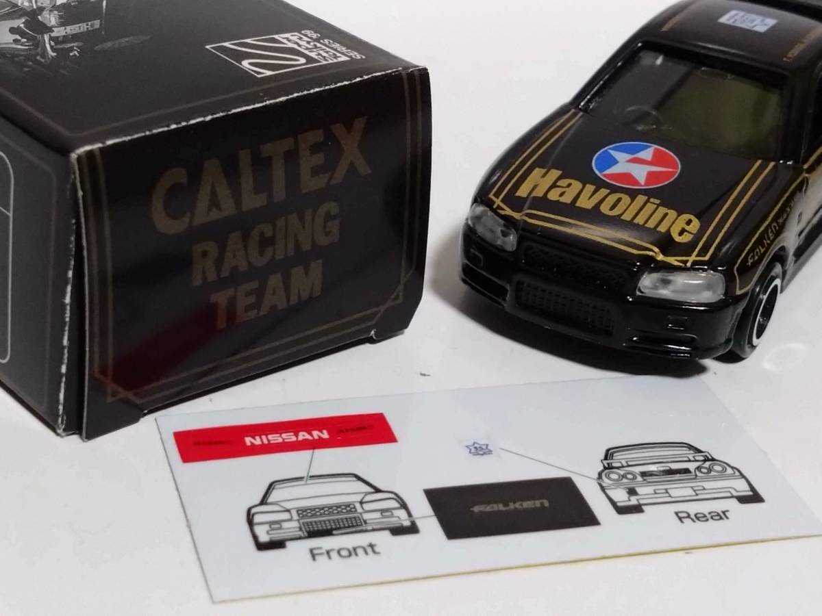 【即決】トミカ　日産Ｒ３４スカイラインＧＴーＲレーシング 「ＣＡＬＴＥＸ」_画像5