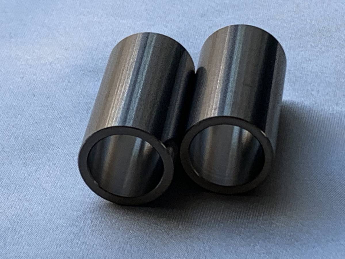 ステンレススペーサーカラー 内径12mm×外径16mm×厚さ30mm×2個1セット M12ボルトに！ロッドエンドに!検KITACOキタコDAYTONAデイトナ_画像3