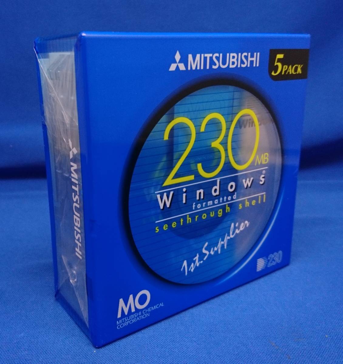 【未開封】MO 230MB 5枚パック MITSUBISHI(三菱) KR230D5S_画像1