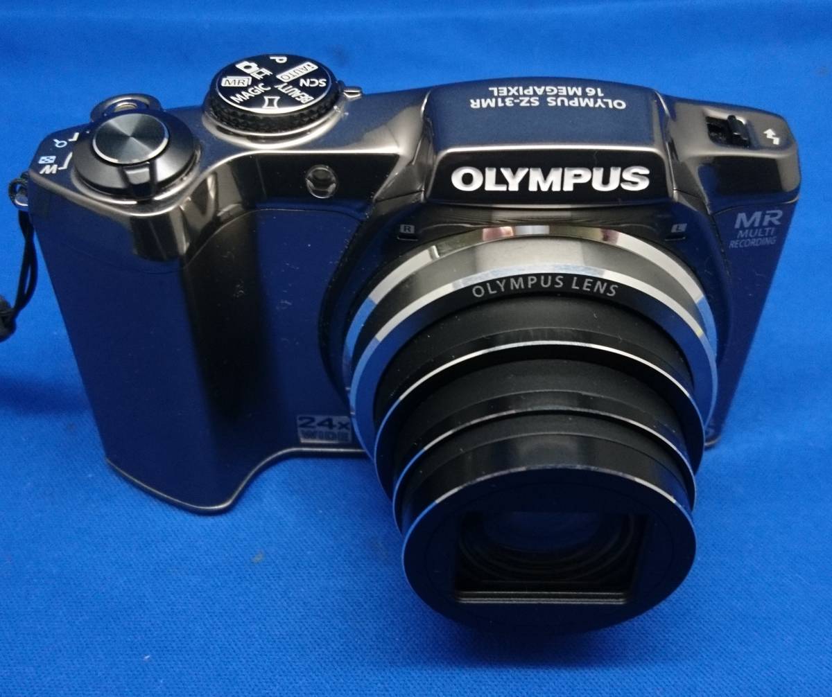 OLYMPUS(オリンパス)SZ-31MR シルバー 1600万画素/光学24倍ズーム デジカメ ジャンク_画像8