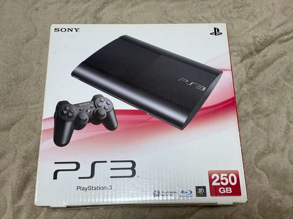 PlayStation3 PS3 CECH-4000B 250GB ソフト16本 HDMIケーブル付 中古 / 動作品