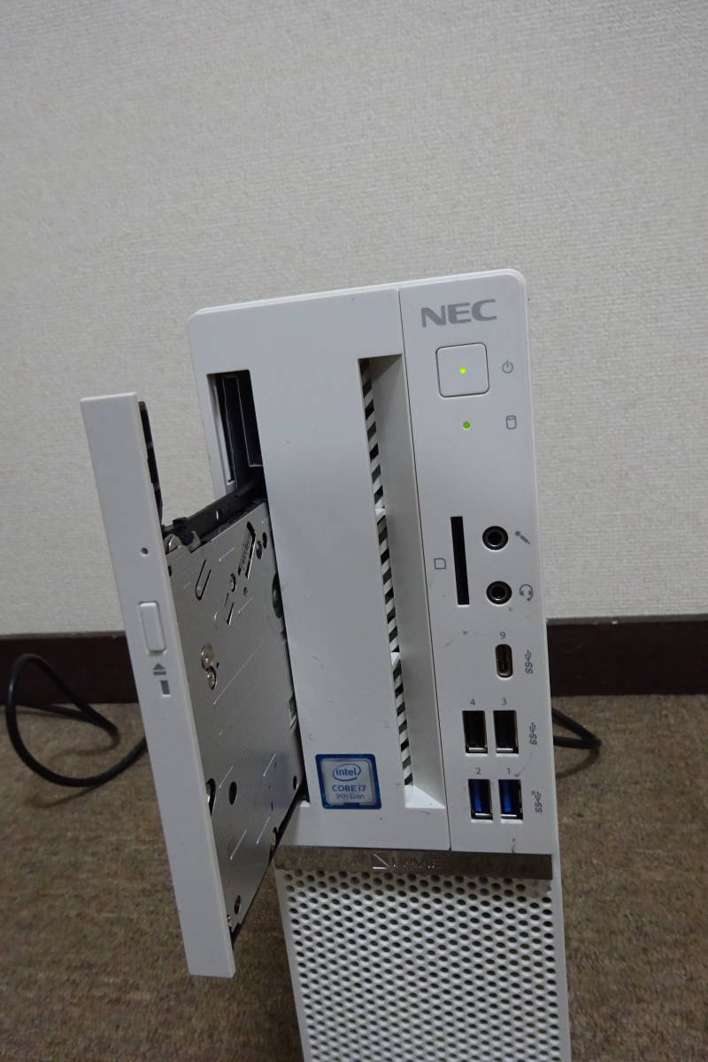 棚12・A157　NEC　COREi7　i7-9700　PC-GD308ZZAG　パ－ソナルコンピュータ　本体のみ_画像2