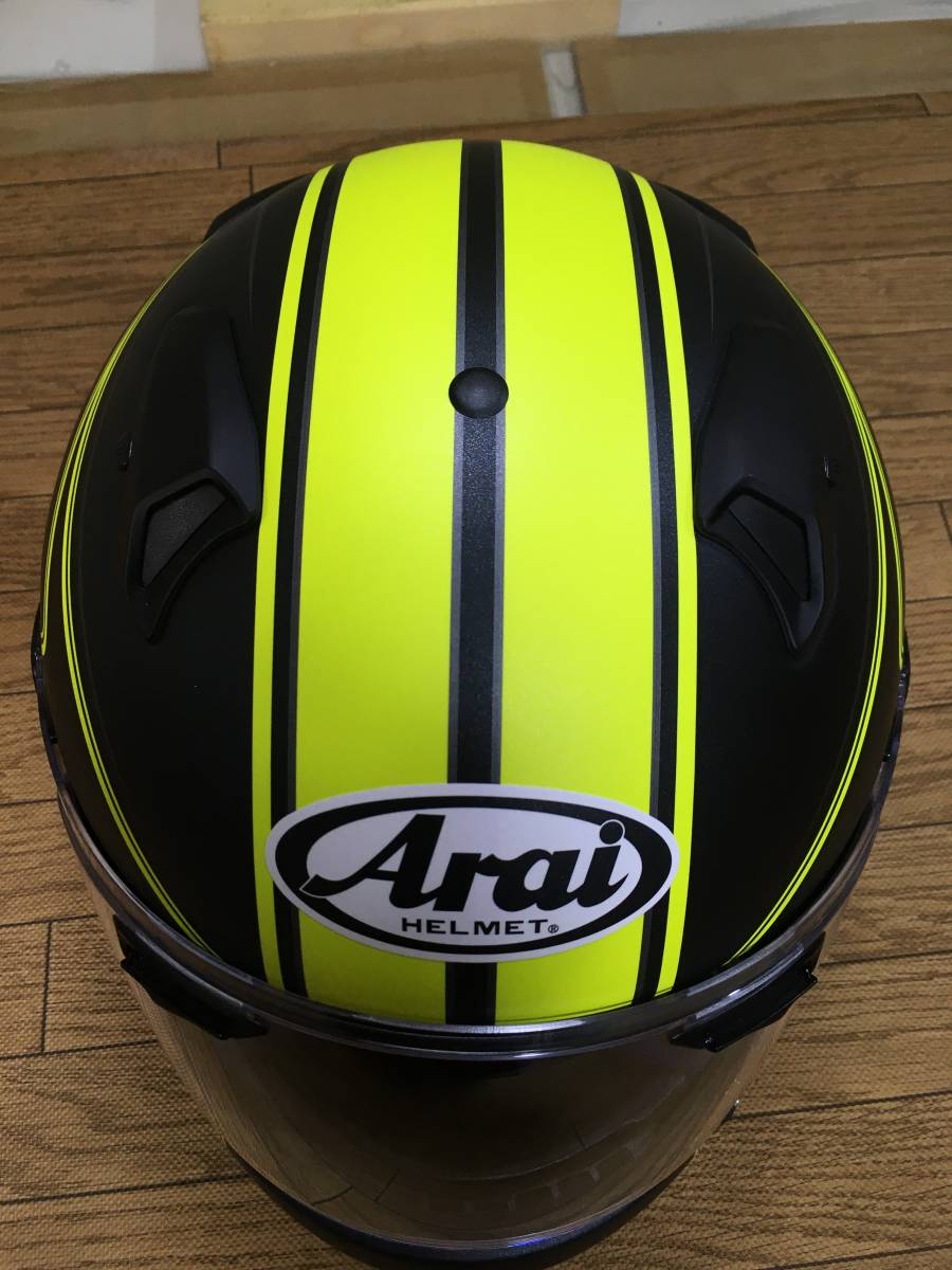 ARAI XD DIABLO フラットカラー 61-62cm XLサイズ 2022/12製造品 良品_画像5