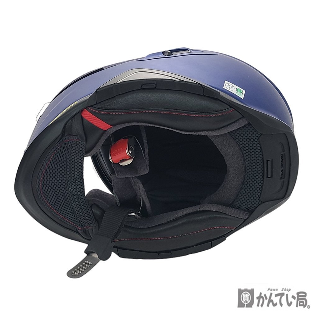 SHOEI ショウエイ GT-AirⅡ ヘルメット マットブルーメタリック Mサイズ フルフェイス 保存袋有り 取扱説明書有り シリコンオイルの画像5