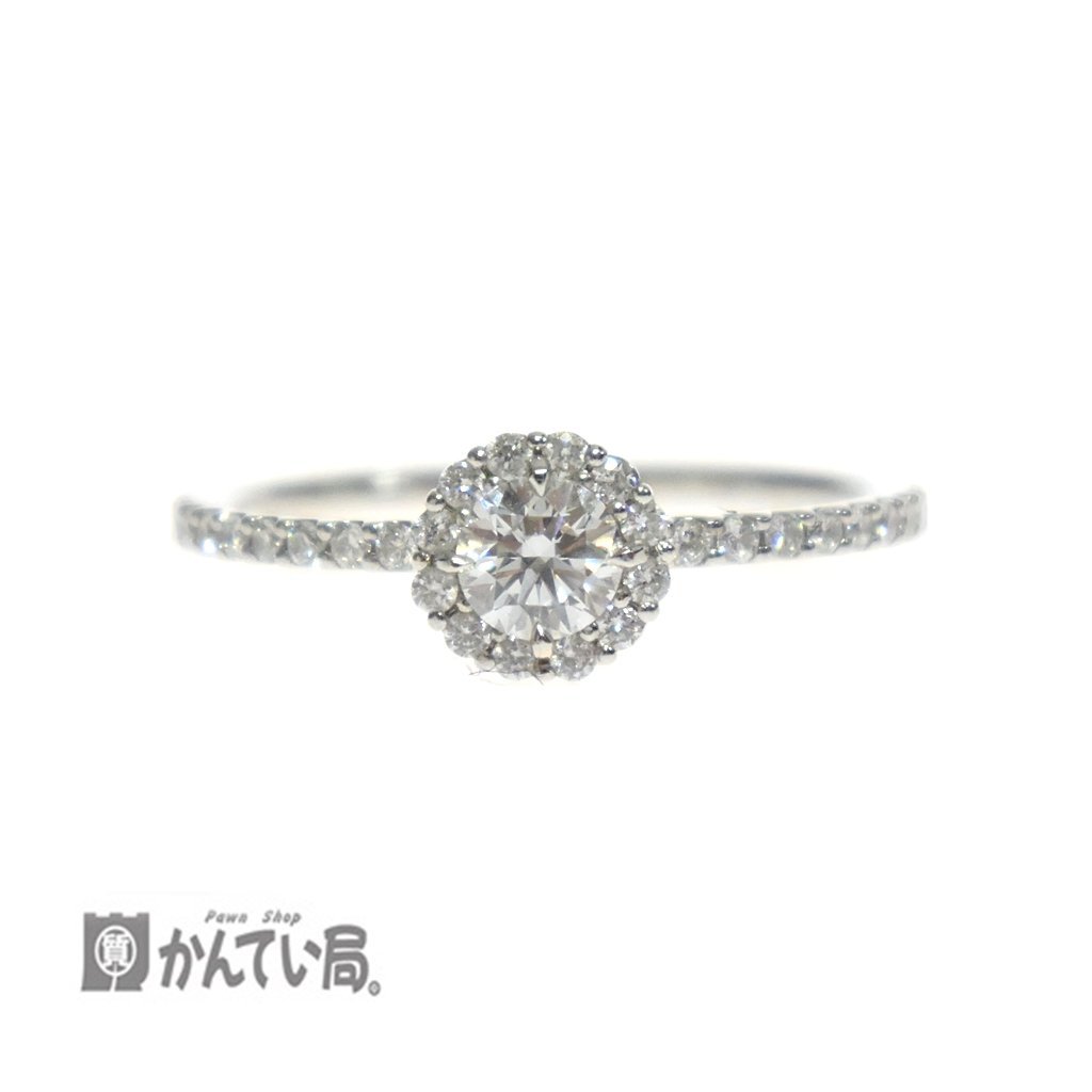 お気に入り 14157円 Samantha Tiara サマンサ ティアラ ダイヤモンド リング プラチナ台